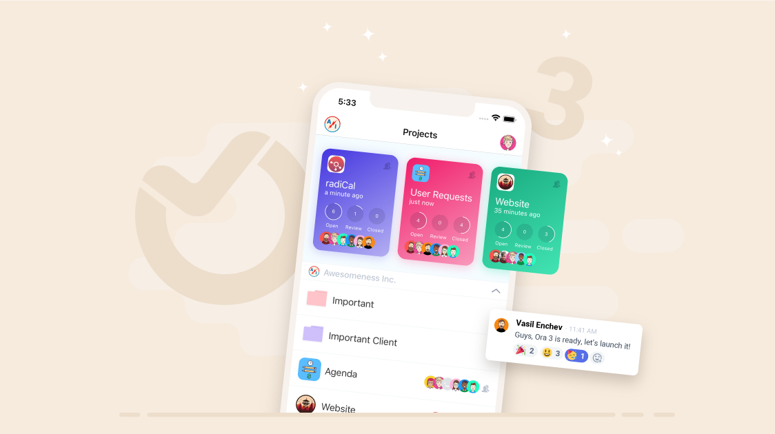 Mobile apps and Ora 3 Official release | Ora Blog